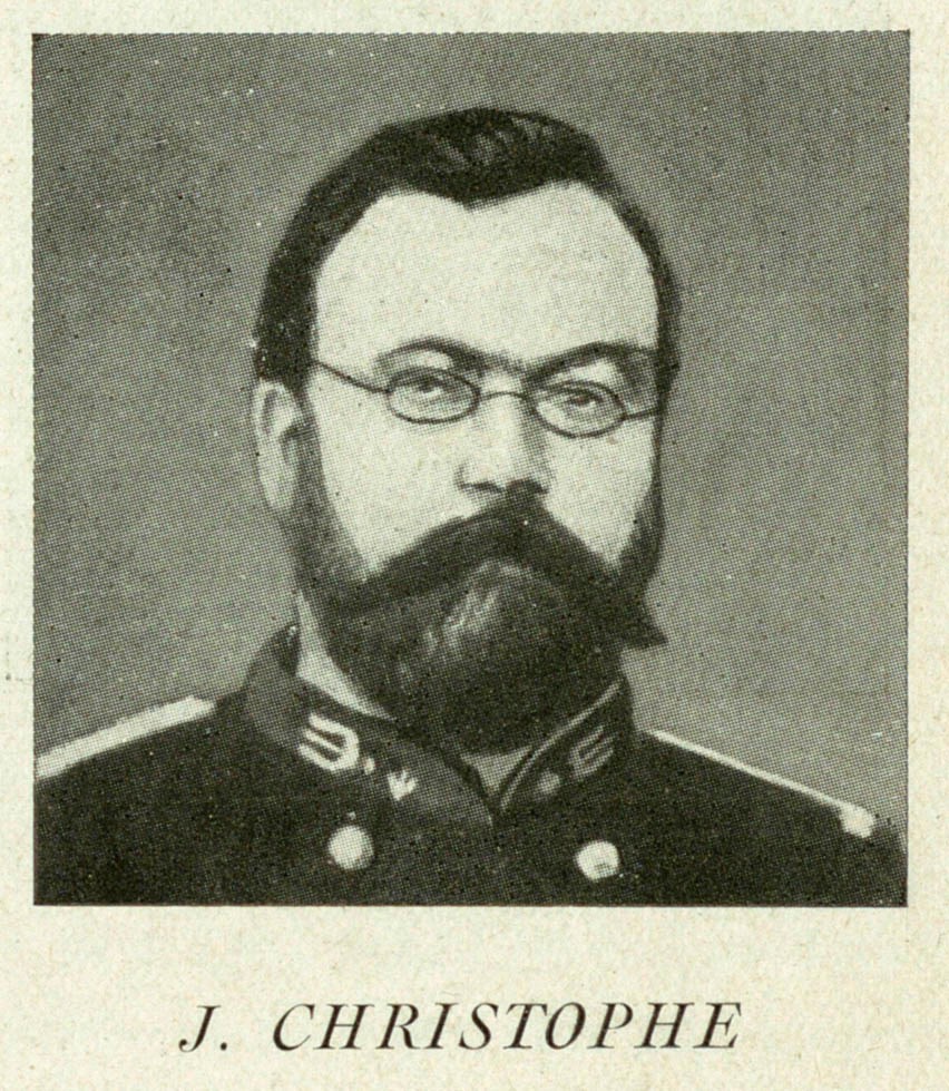 J. Christophe (1847-1890) In : « Soixantième anniversaire de la Fanfare royale grand-ducale "Concordia" Luxembourg 1865-1925 ». BnL LA 17572+2