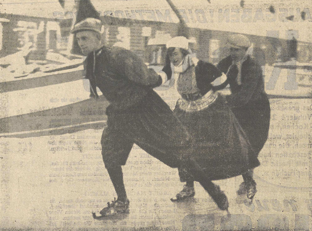 Holländisches Wintervergnügen