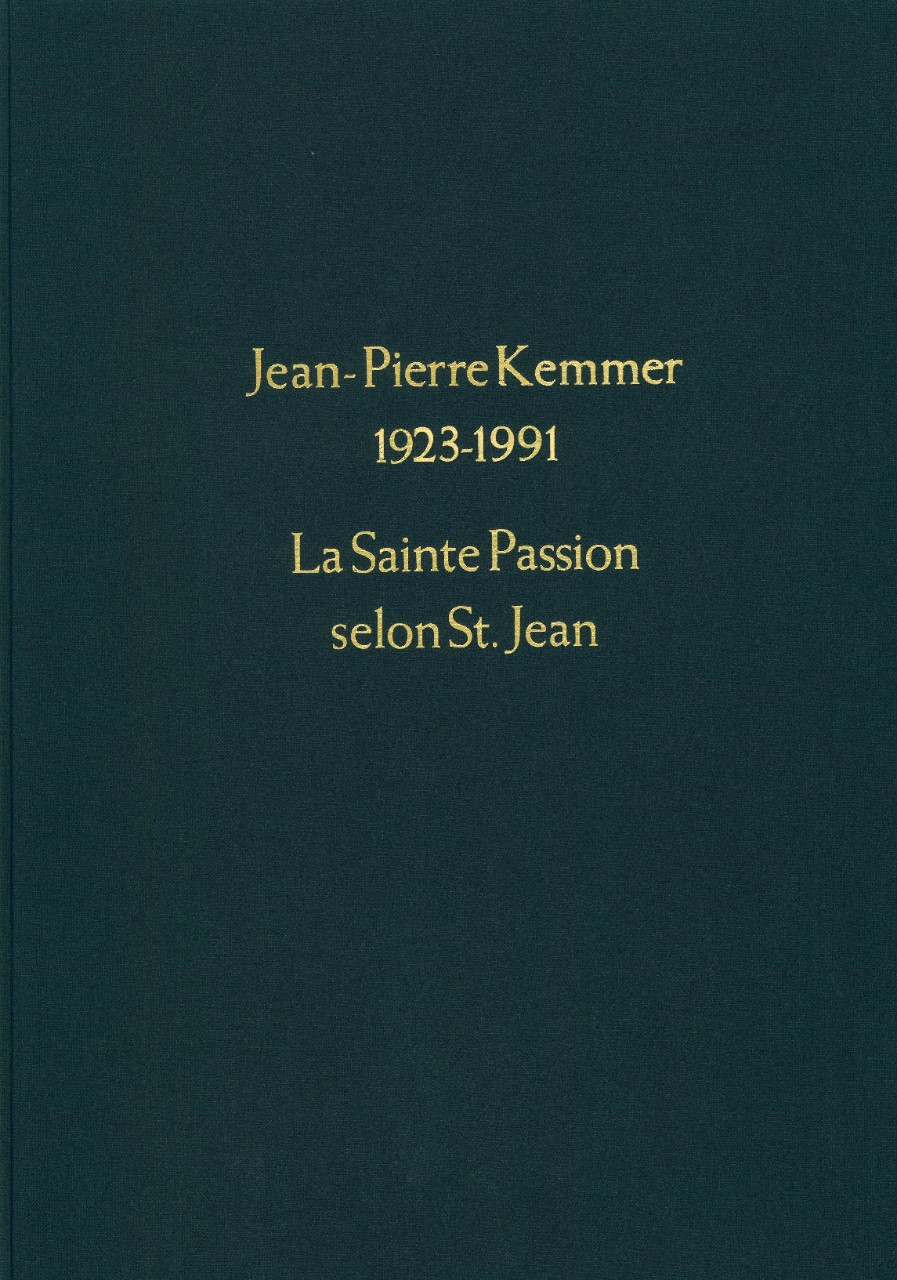 La Sainte Passion selon St. Jean (1977) - Partitur (Leinen) 