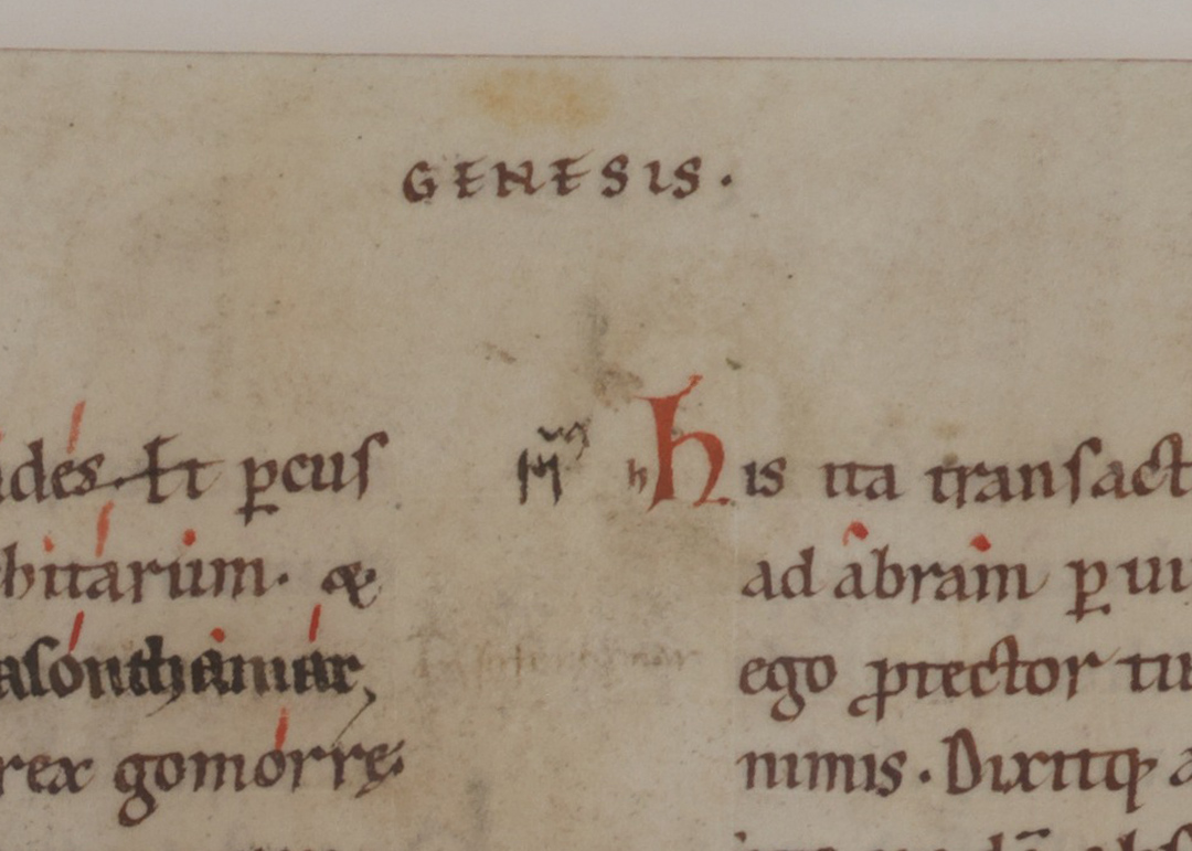 Some folios retain their original running titles in black ink.