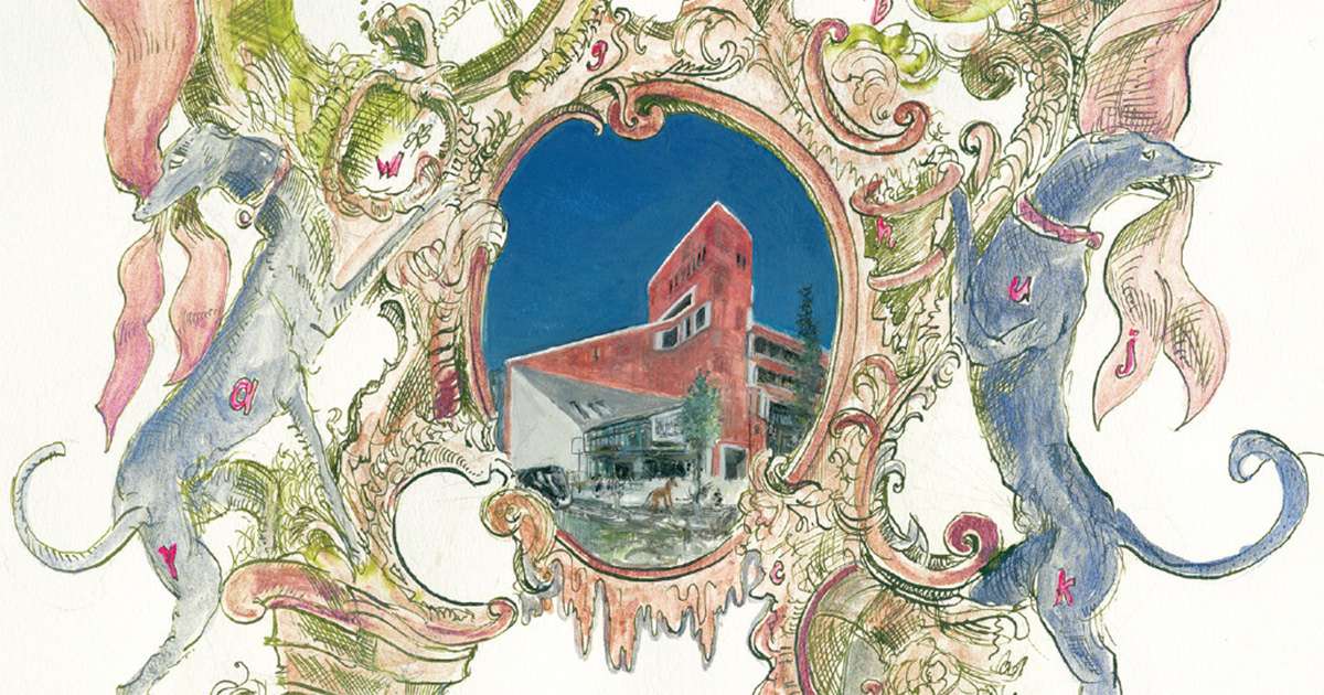 2024, Encre de Chine, aquarelle et gouache sur papier, 59.7 x 42cm.