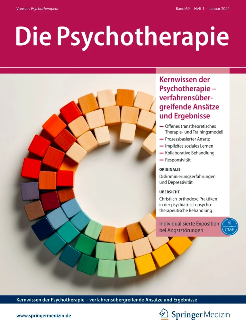 Die Psychotherapie