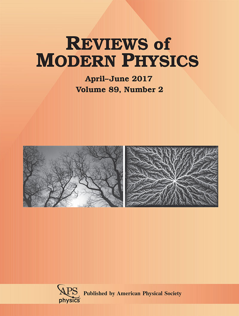 Reviews of Modern Physics