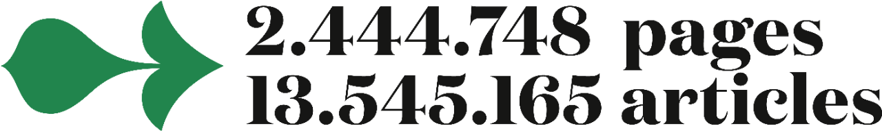 2.444.748 pages, 13.545.165 articles