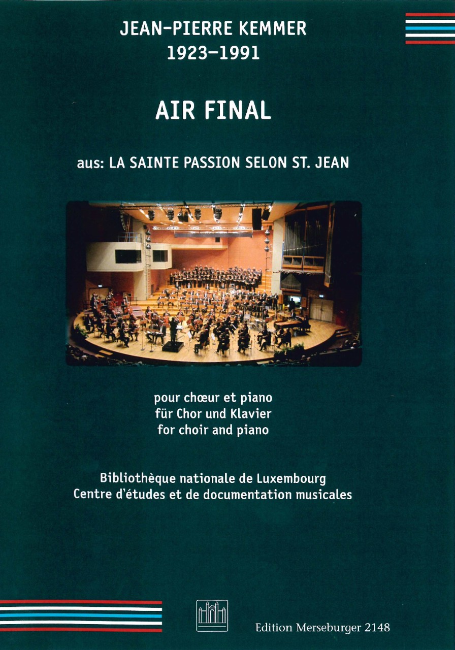 La Sainte Passion selon St. Jean (1977) Air final (Chor und Klavier)