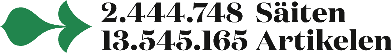 2.444.748 Säiten, 13.545.165 Artikelen